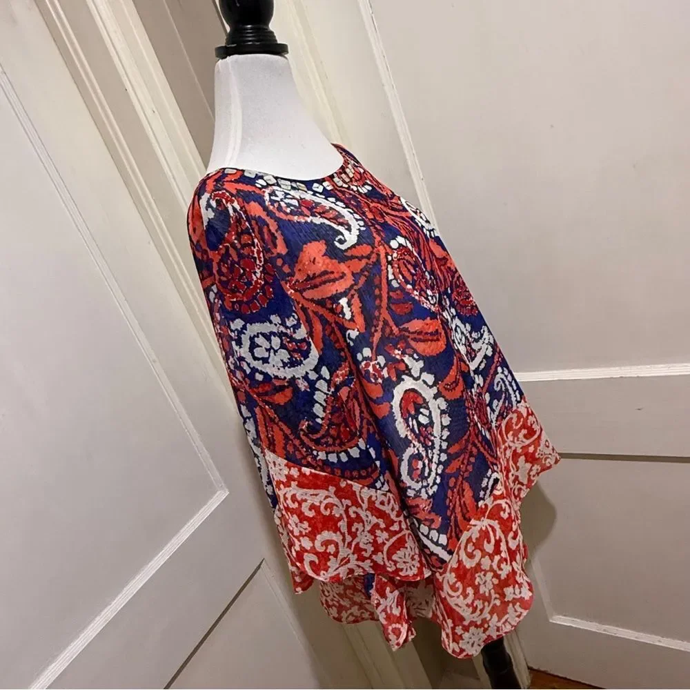 Ruby Rd. Multicolor Abstract Top - Picture 10 of 12